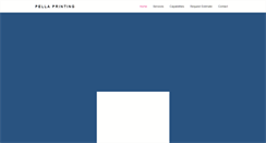 Desktop Screenshot of pellaprinting.com